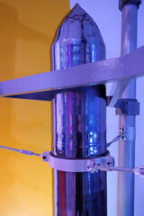 Silicon single crystal. Monocrystalline silicon ingot