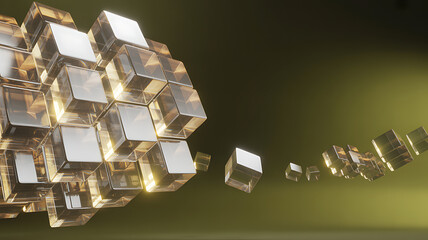 diamond on a black background