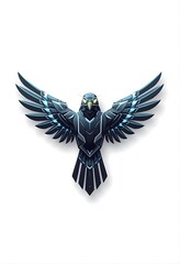 Obraz premium Eagle with wings