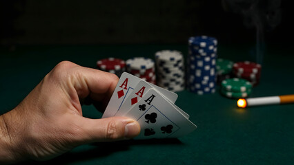 Winning Hand Aces, Chips, and Risks in a High-Stakes Poker Game