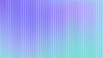 Ribbed glass background with refraction effect. Reeded glass with blue and cyan gradient. Abstract background