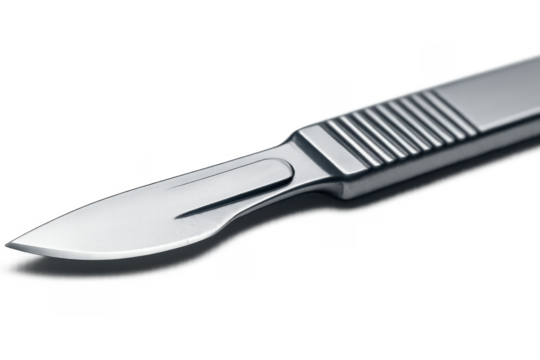Stainless steel surgical scalpel blade for medical needs