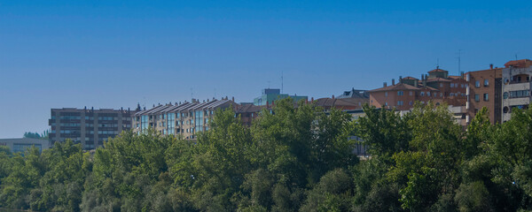 Obraz premium View of the tormes river in salamanca spain