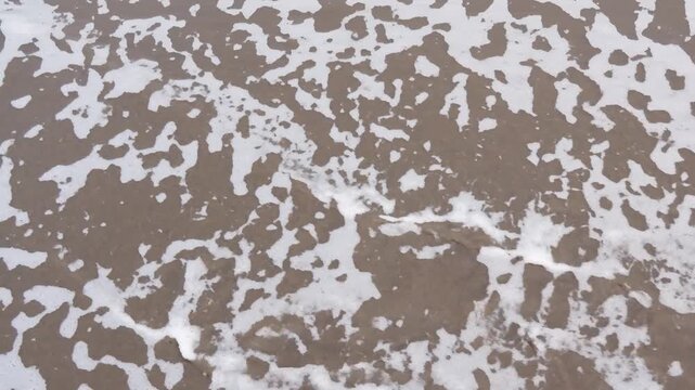 Love Letter written in the sand erased by the waves