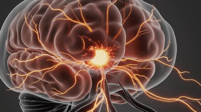 Conceptual Animation of Neural Activity in the Human Brain.