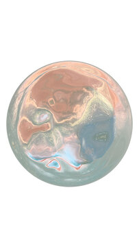 old silver planet