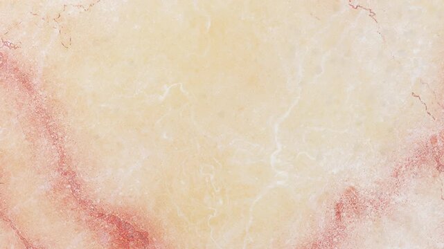 Warm peach and cream marble with subtle red veining and translucent cloudy patterns texture background