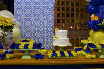 dining table with assorted foods, party foods food buffet