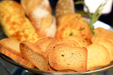 dining table with assorted foods, party foods food buffet