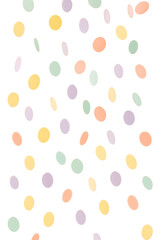 multicolored confetti backdrop vertical 