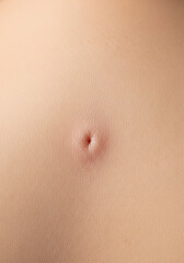 Fototapeta premium Large, Dilated Pore of Winer on the Back