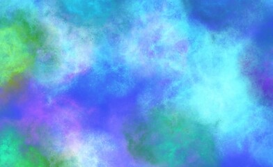 abstract colorful watercolor background, Cloud smoke color gradient background