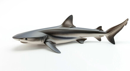 Fototapeta premium Shark isolated on white background