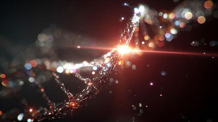 A digital map fragments and tears apart, symbolizing global disintegration, with glowing network lines and pixelated pieces scattering in hyperrealistic detail.
