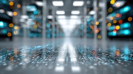 A stylized depiction of AI and machine learning algorithms in a vibrant visual format.