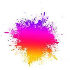 Vibrant Abstract Color Splash with Gradient abstract watercolor background for social media instagram
