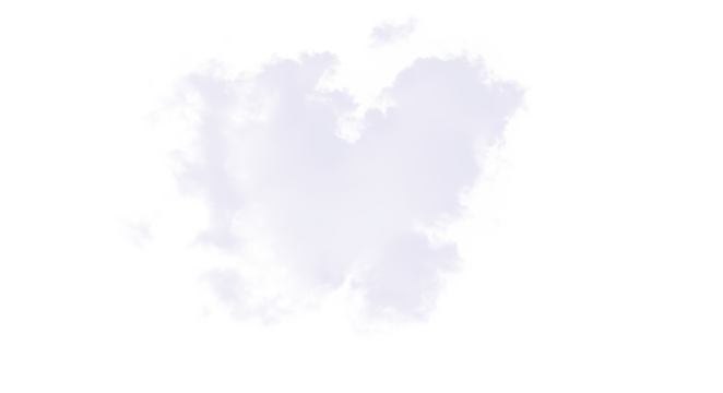 heart shape made of snow