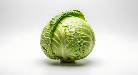 cabbage isolated on white