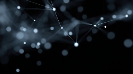 Abstract plexus background, connecting dots and lines, technology, network concept