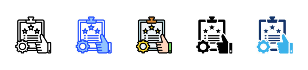 Evaluate And Improve Icon Collection With Multiple Styles