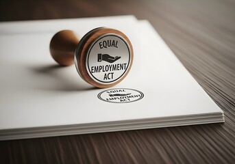 Conceptual business illustration symbolizing support, structure, equality, and progress with abstract elements