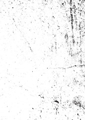 Distressed Grunge Texture Abstract Overlay Black and White Vector Background