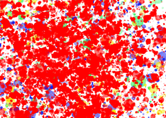 Seamless colorful vector pattern with hearts, stars, and floral illustration for spring paper design