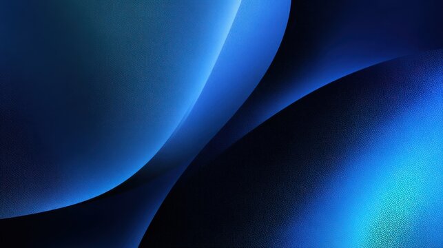 abstract blue gradient background with geometric curves and dark textured design for modern screen saver and digital art