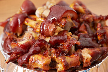 Jokbal, Korean pig trotters dish  