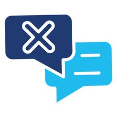 Obraz premium Communication Breakdown Icon