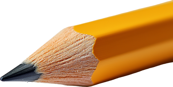 a yellow pencil 