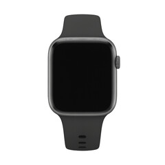Smartwatch Device Isolated on Transparent Background