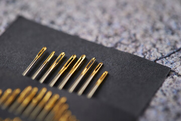 Needles in various sizes