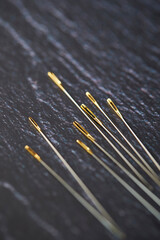 Needles in various sizes