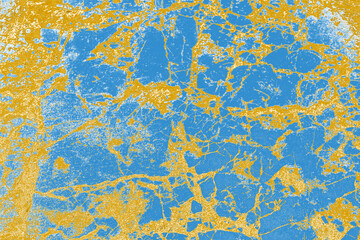 Luxury Blue and Gold Marble Abstract Background