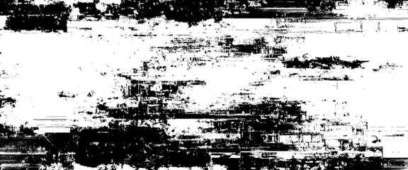 Vector white and black grunge spray pattern effect for design element.