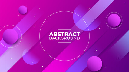 Pink Purple Abstract Gradient Geometric Background