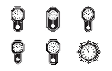 set of different clocks