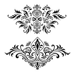 abstract floral design