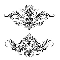 abstract floral design