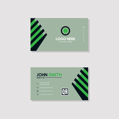 Modern business card template design. Ready for print.