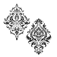 abstract floral design