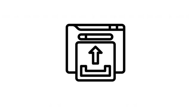 upload animated icon