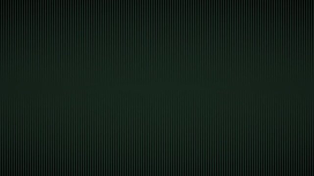 Dark green animated vertical line pattern creates a modern and sleek background for technology or design projects, providing a subtle and stylish backdrop