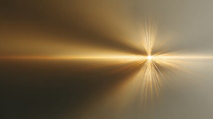 Golden Starburst Light Effect