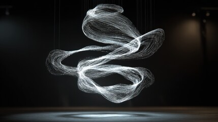 Suspended Light Sculpture