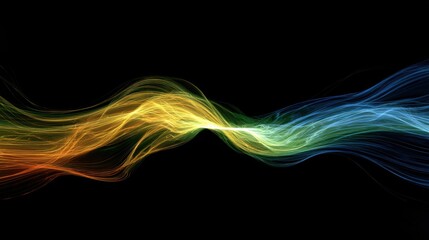 Wavy Light Streaks