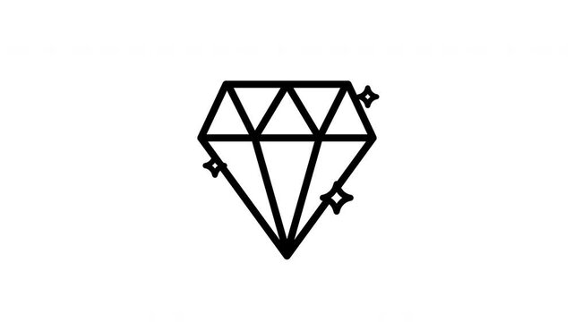 diamond animated icon