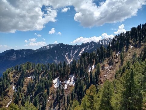 beautiful valley scene from Pakistan
