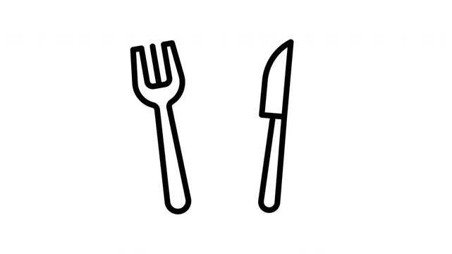 fork animated icon